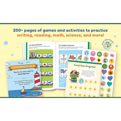 I'm On My Way to Kindergarten Summer Workbook