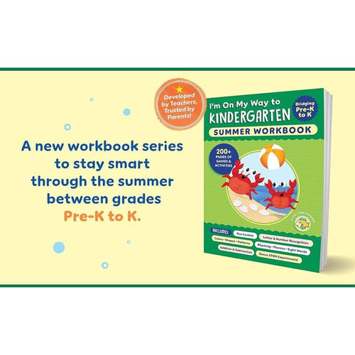I'm On My Way to Kindergarten Summer Workbook